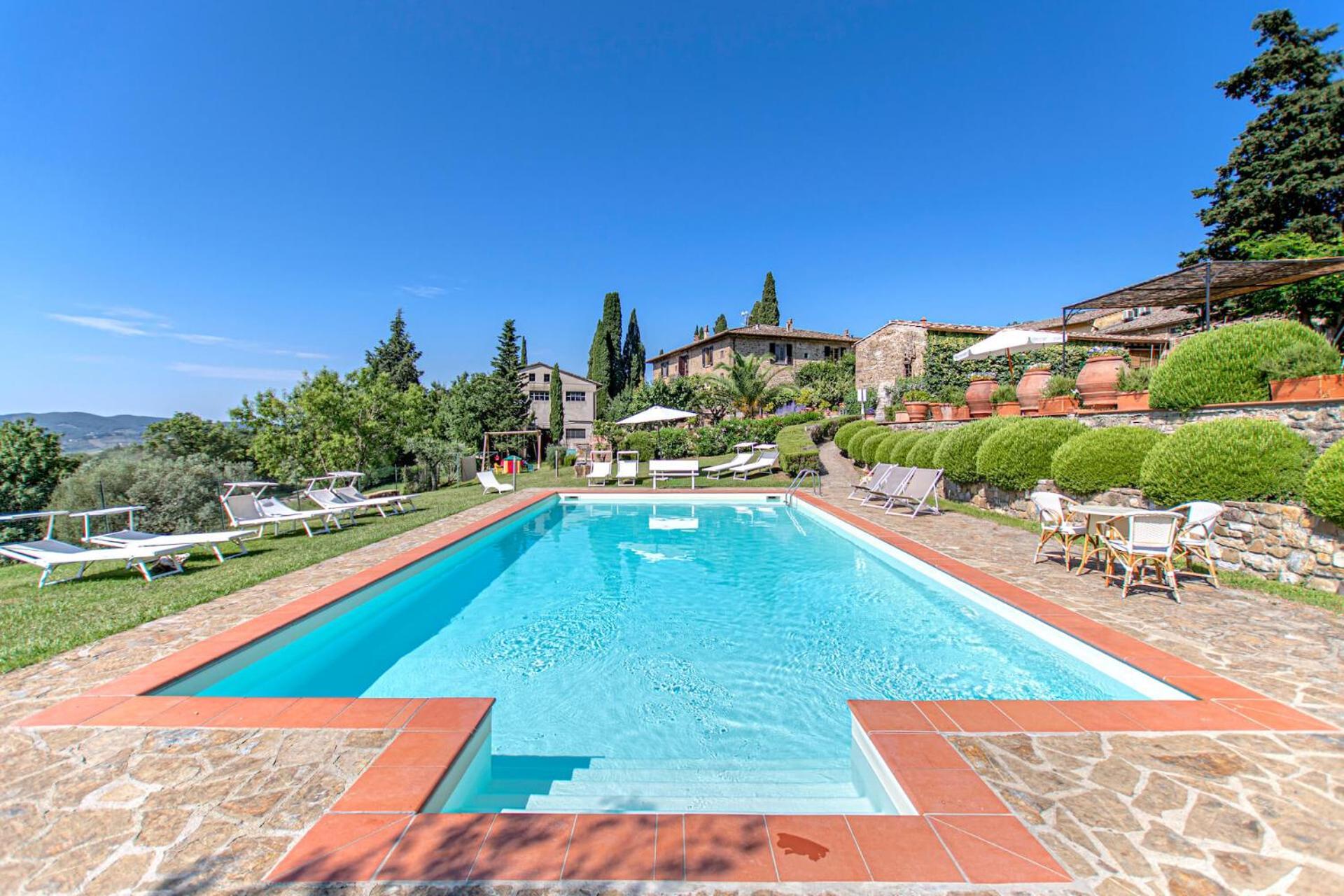 Agriturismo Fattoria Santo Stefano เกรเว อิน เคียนตี ภายนอก รูปภาพ